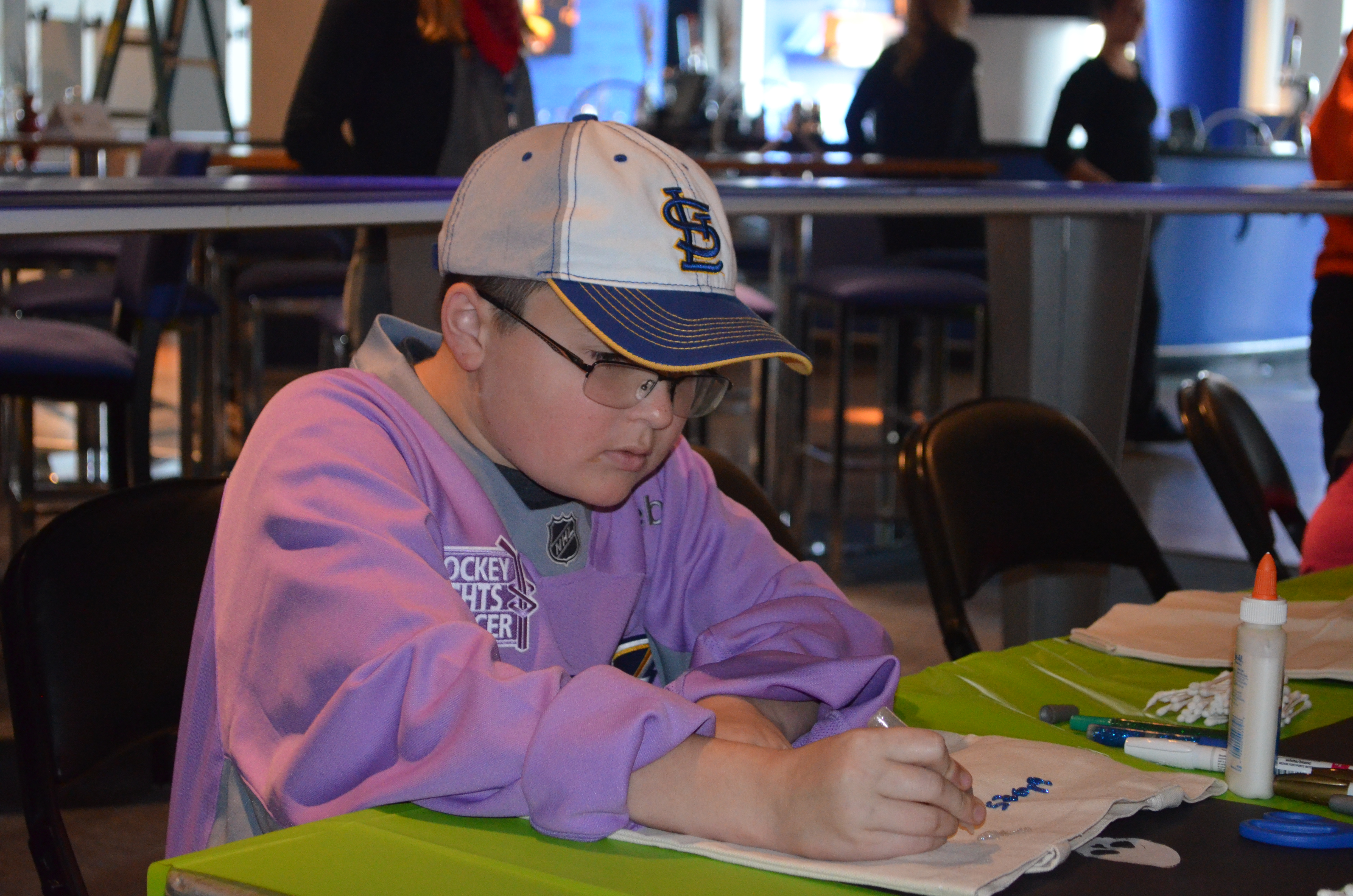 Friends of Kids with Cancer  St. Louis Blues Treated our Kids to